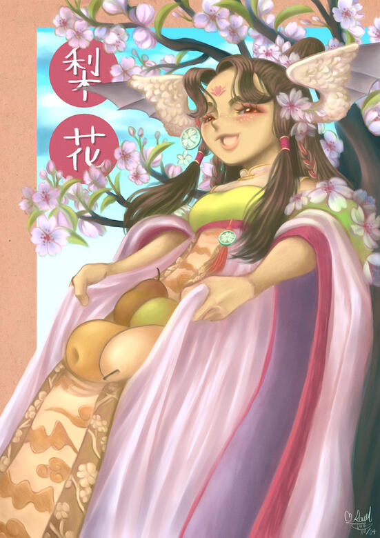 梨花仙女 | Pear blossom fairy